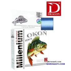 Леска Dragon Millenium Okon диаметр 0,25мм размотка 150м светло-голубая